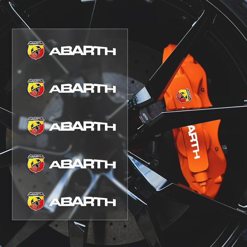 Car Brake Caliper Badge Decoration Sticker For Abarth Logo Cabrio Italia 124 Spider 595 500 695 Zerocento Punto Car Accessories 
Car Brake Caliper Badge Decoration Sticker For Abarth Logo Cabrio Italia 124 Spider 595 500 695 Zerocento Punto Car Accessories