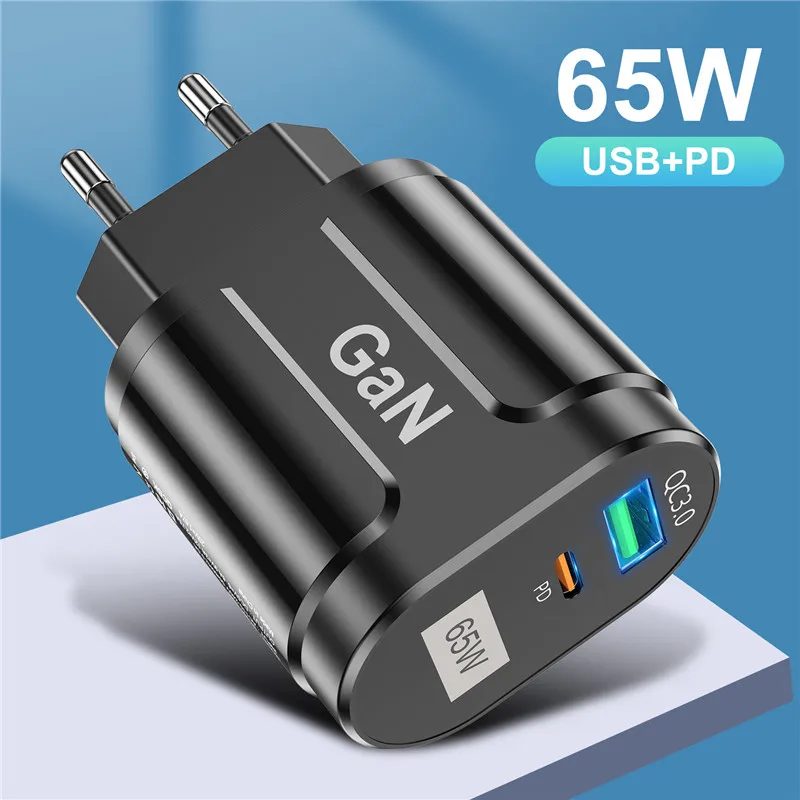 65 Вт нитрид галлия GaN QC3.0 PD адаптер для быстрой зарядки для iPhone 13 Huawei Samsung портативный настенный адаптер для iPhone
65 Вт нитрид галлия GaN QC3.0 PD адаптер для быстрой зарядки для iPhone 13 Huawei Samsung портативный настенный адаптер для iPhone
