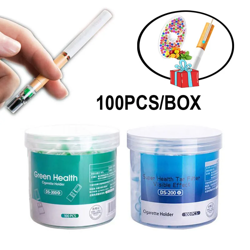 100PCS Disposable Cigareete FiltersReduce Tar Microfilter Cigarette Mouthpiece Portable mini Smoke Mouthpiece Smoking Gadgets
100PCS Disposable Cigareete FiltersReduce Tar Microfilter Cigarette Mouthpiece Portable mini Smoke Mouthpiece Smoking Gadgets