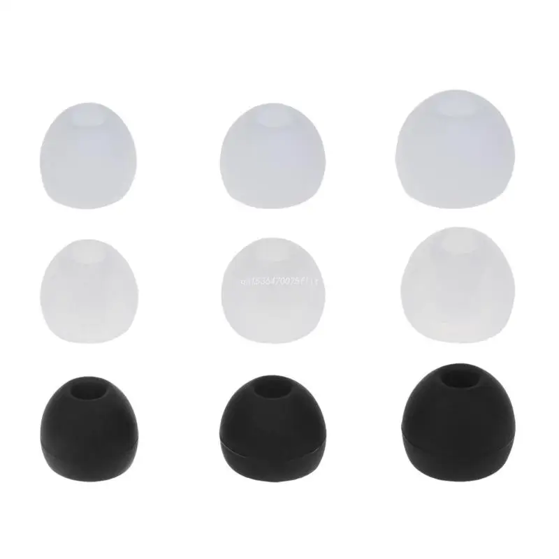 18Pcs Silicone Buds Ear Tips S/M/L Sizes Earbuds Soft Rubber Flexible Eartips Buds Wing Tips Fit in Buds Dropship
18Pcs Silicone Buds Ear Tips S/M/L Sizes Earbuds Soft Rubber Flexible Eartips Buds Wing Tips Fit in Buds Dropship