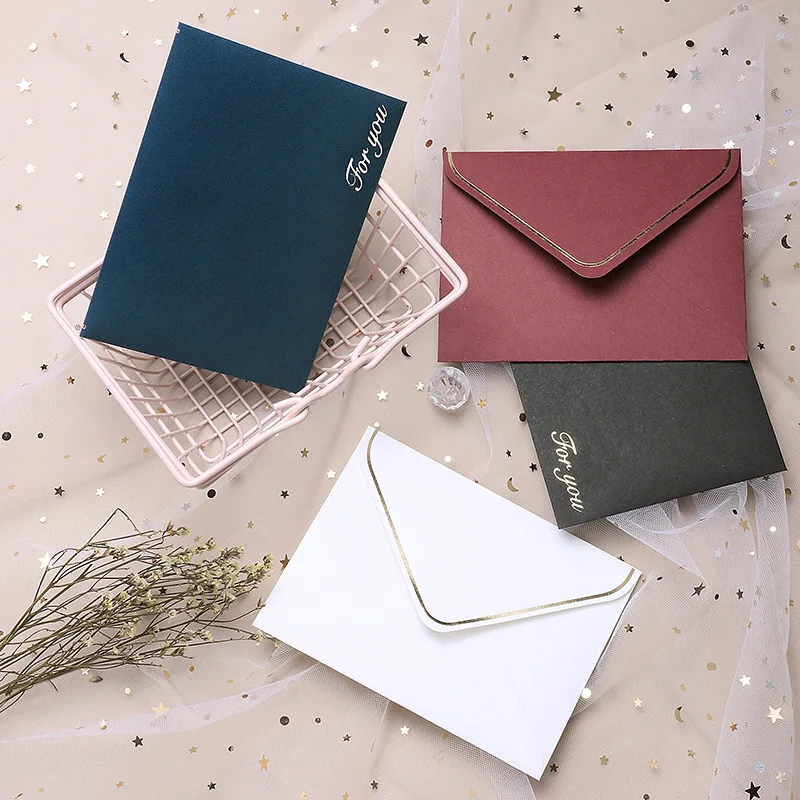 10PCS Envelope 4 Color Simple Creative Greeting Card Envelope Wedding Message Card Birthday Greeting Matching Envelope
10PCS Envelope 4 Color Simple Creative Greeting Card Envelope Wedding Message Card Birthday Greeting Matching Envelope