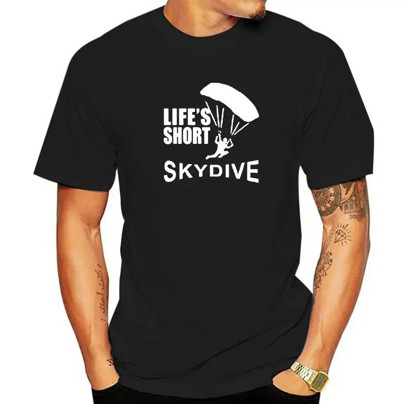 Lifes, короткая футболка с надписью Skydive прыжки с парашютом Skydiver, женская футболка из 100% хлопка с круглым вырезом и коротким рукавом для взросл...
Lifes, короткая футболка с надписью Skydive прыжки с парашютом Skydiver, женская футболка из 100% хлопка с круглым вырезом и коротким рукавом для взросл...