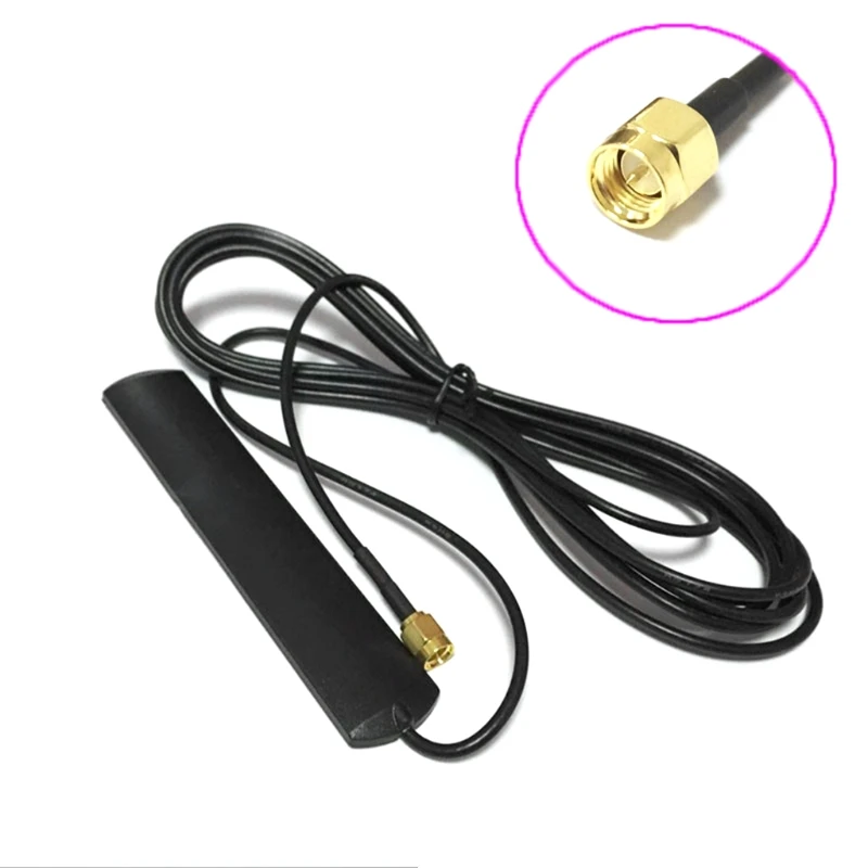 4G GSM Antenna Omni-Directional 700-2600MHZ Adhesive Mount SMA Male Connector Extension Cable for Car Vehicle Router
4G GSM Antenna Omni-Directional 700-2600MHZ Adhesive Mount SMA Male Connector Extension Cable for Car Vehicle Router