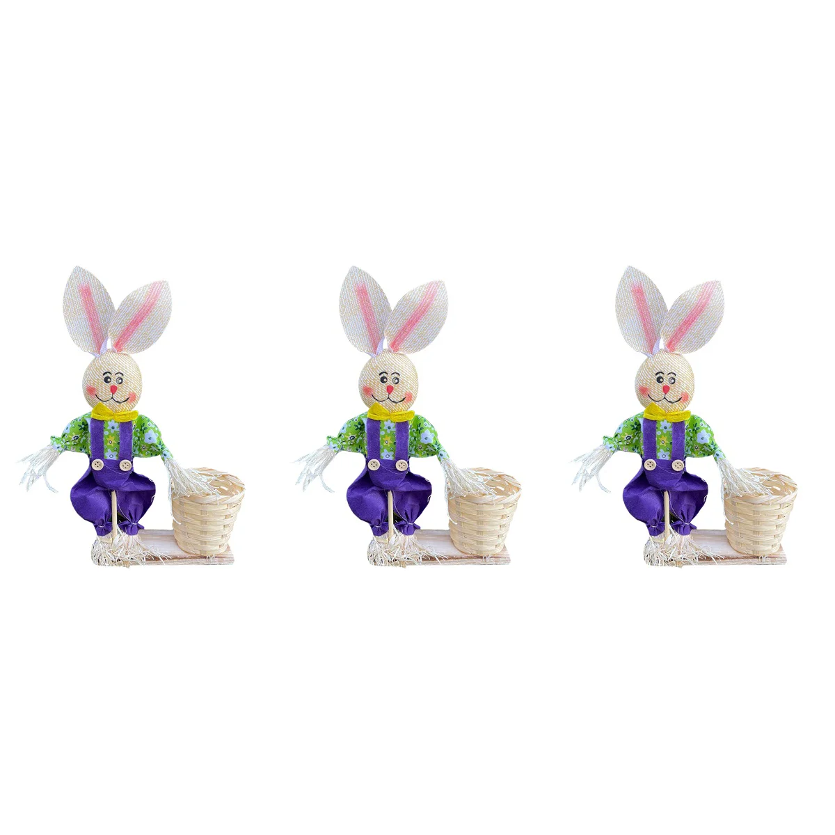 3pcs Easter Bunny Pen Holder Multi-function Holder Household Pen Container Pen Accessory
3pcs Easter Bunny Pen Holder Multi-function Holder Household Pen Container Pen Accessory