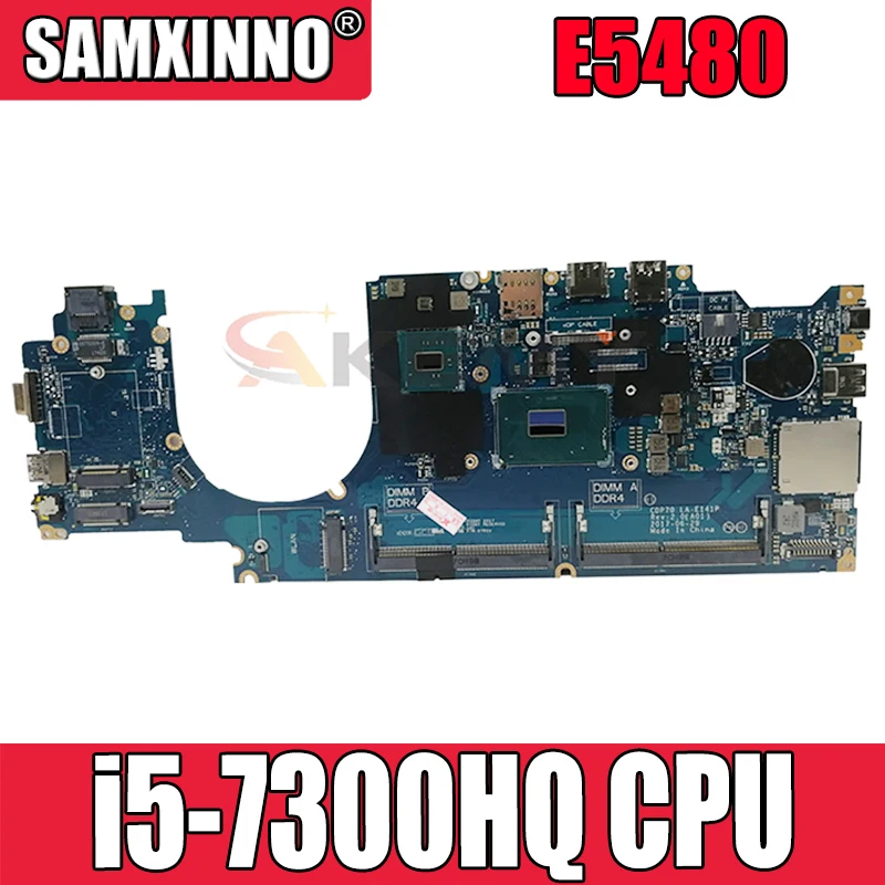 Original laptop Mainboard For DELL Latitude E5480 i5-7300HQ SR32S Mainboard CN-04TXJG 04TXJG LA-E141P DDR4
Original laptop Mainboard For DELL Latitude E5480 i5-7300HQ SR32S Mainboard CN-04TXJG 04TXJG LA-E141P DDR4
