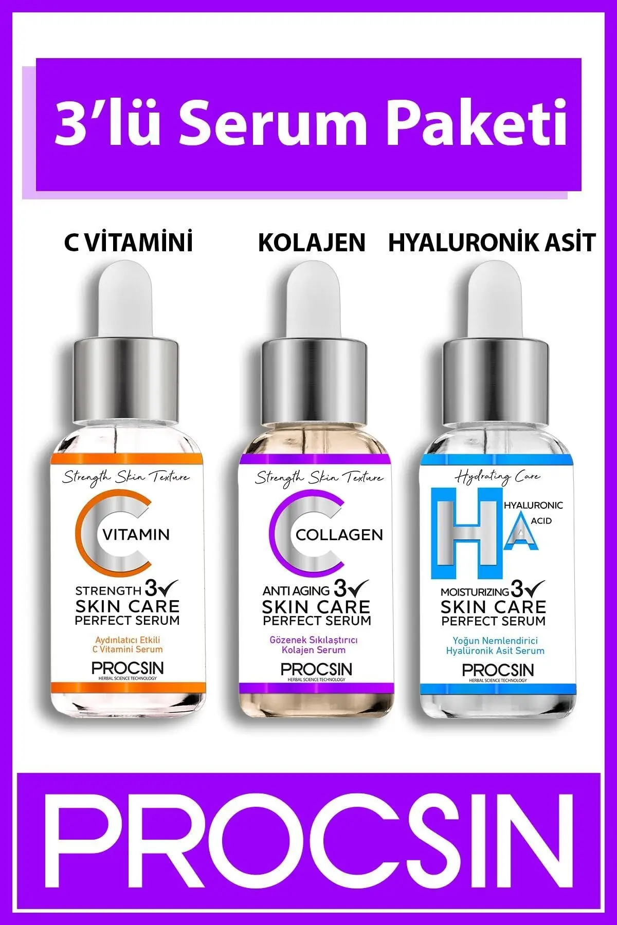 Triple Serum Package vitamin c serum aging anti kolojen serum hyaluronic acid Serum moisturizing vivid bright skin beauty
Triple Serum Package vitamin c serum aging anti kolojen serum hyaluronic acid Serum moisturizing vivid bright skin beauty