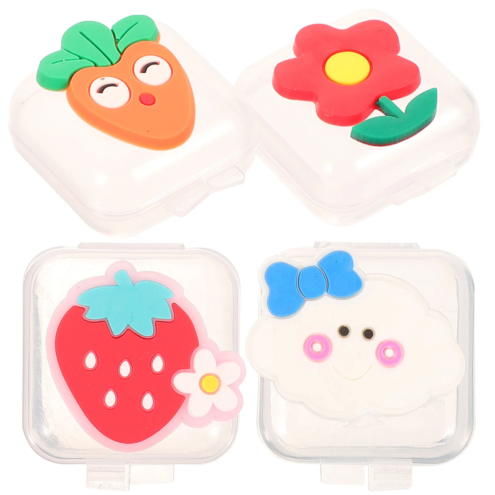 4pcs Small Earplug Boxes Earplug Cases With Lid Cartoon Boxes Tiny Jewelries Packaging Boxes
4pcs Small Earplug Boxes Earplug Cases With Lid Cartoon Boxes Tiny Jewelries Packaging Boxes