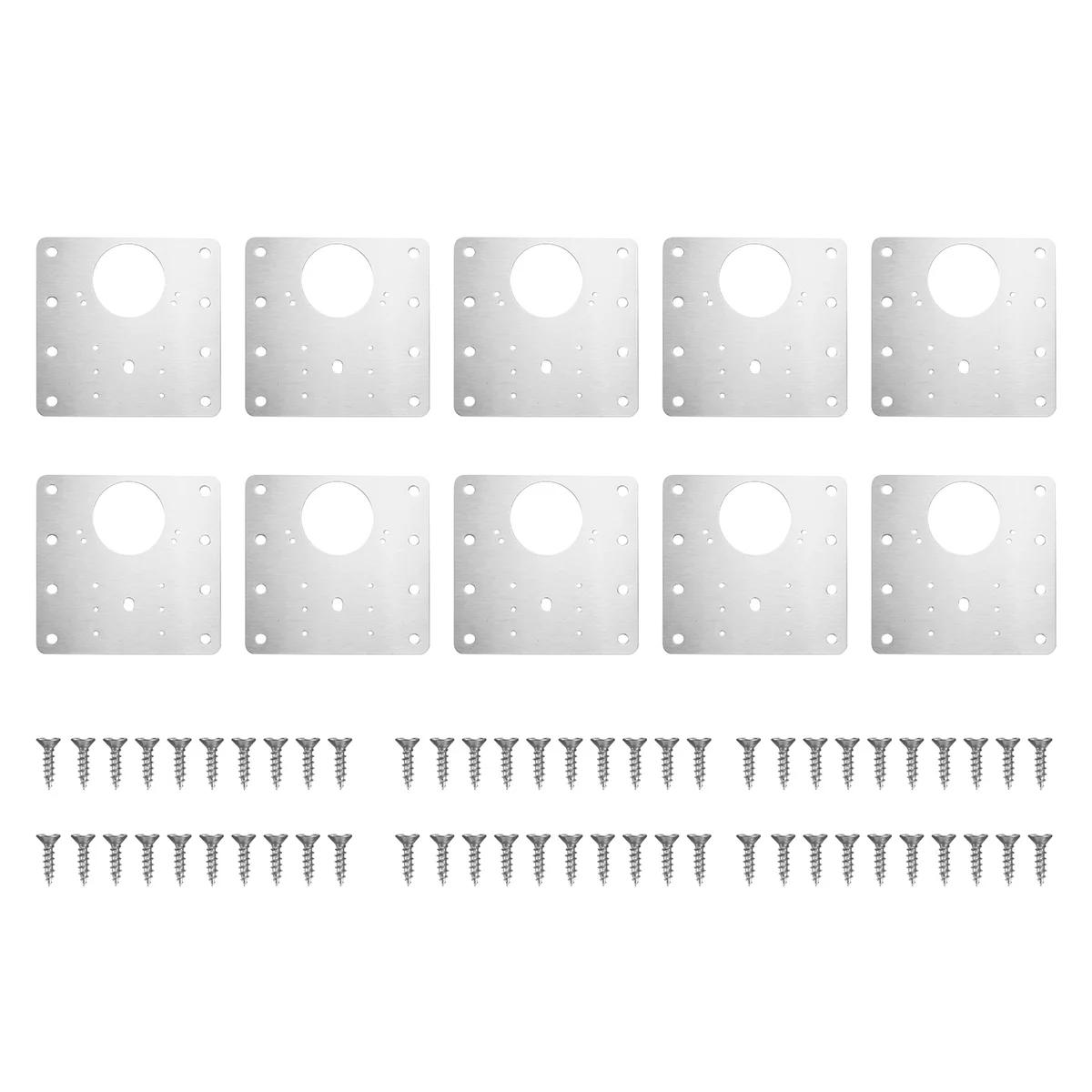 10Pcs Cabinet Hinge Repair Plate Kit Kitchen Cupboard Door Hinge Mounting Plate with Holes Flat Fixing Brace Brackets
10Pcs Cabinet Hinge Repair Plate Kit Kitchen Cupboard Door Hinge Mounting Plate with Holes Flat Fixing Brace Brackets