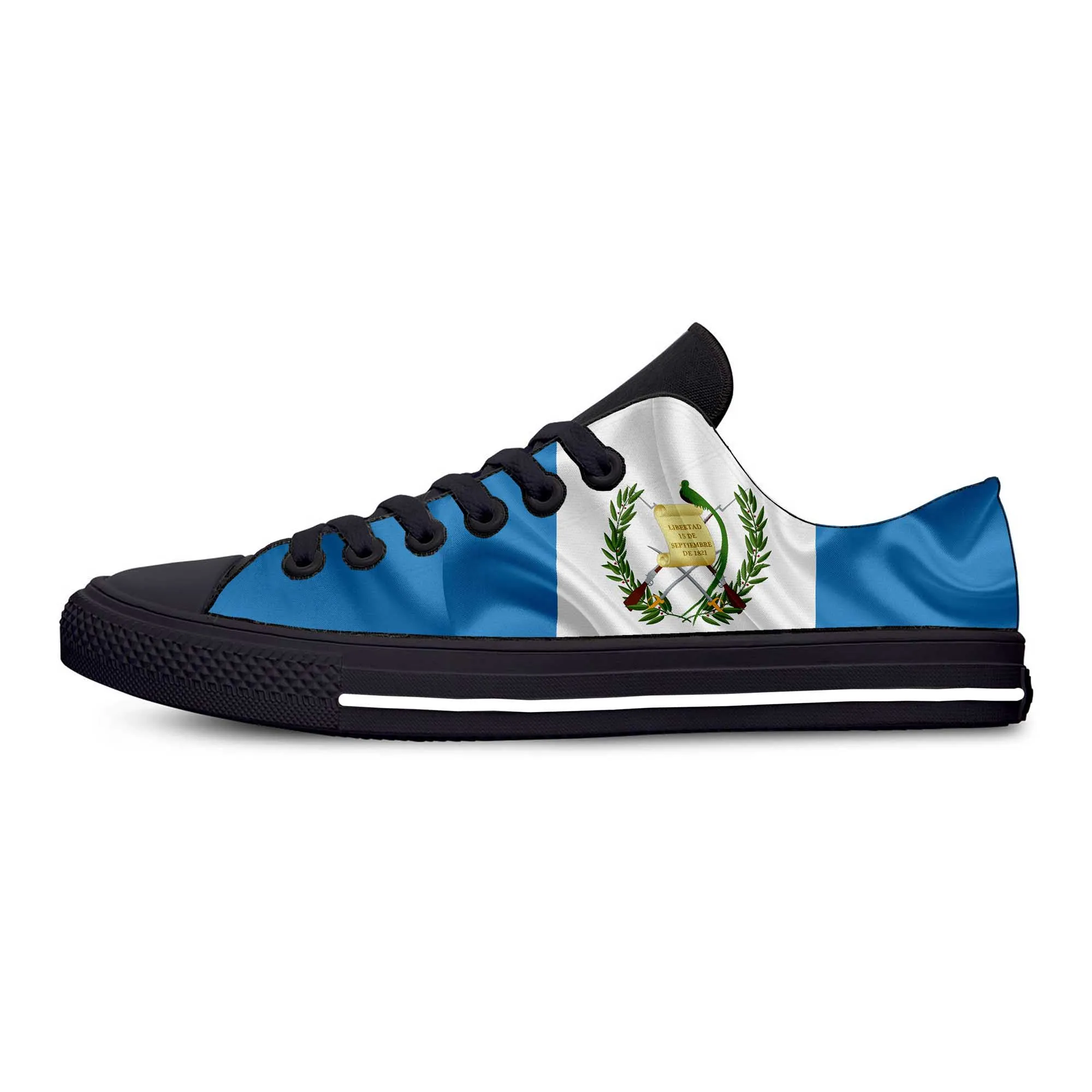 

Guatemala Guatemalan Flag Patriotic Pride Fashion Casual Cloth Shoes Low Top Lightweight Breathable 3D Print Men Women Sneakers