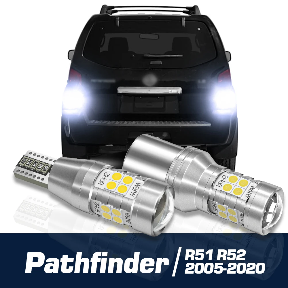 2pcs LED Reverse Light Backup Bulb Canbus Accessories For Nissan Pathfinder R51 R52 2005-2020 2010 2011 2012 2013 2014 2015 2016
2pcs LED Reverse Light Backup Bulb Canbus Accessories For Nissan Pathfinder R51 R52 2005-2020 2010 2011 2012 2013 2014 2015 2016