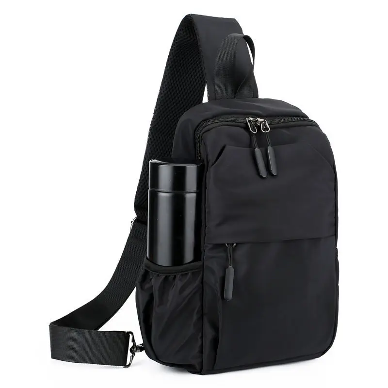 Backpack Men 2022 New Nylon Canvas Bag Leisure Tourism Chest Cup Package Single Shoulder Bag
Backpack Men 2022 New Nylon Canvas Bag Leisure Tourism Chest Cup Package Single Shoulder Bag