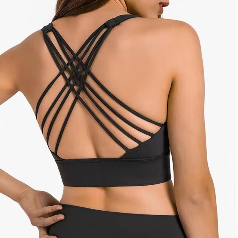 Lulu Women Yoga Bra Stretchy Quick-drying Breathable Shock-proof Beautiful Back Sports Bras Gym Exercise Running Sport Vest Tops
Lulu Women Yoga Bra Stretchy Quick-drying Breathable Shock-proof Beautiful Back Sports Bras Gym Exercise Running Sport Vest Tops