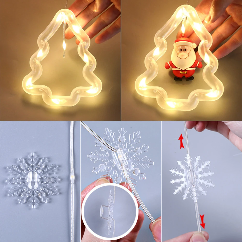 120led Christmas Lamp Twinke Garlands Star String Light Easy Installation Create Warm Atmosphere for Home Bedroom Birthday Decor
120led Christmas Lamp Twinke Garlands Star String Light Easy Installation Create Warm Atmosphere for Home Bedroom Birthday Decor