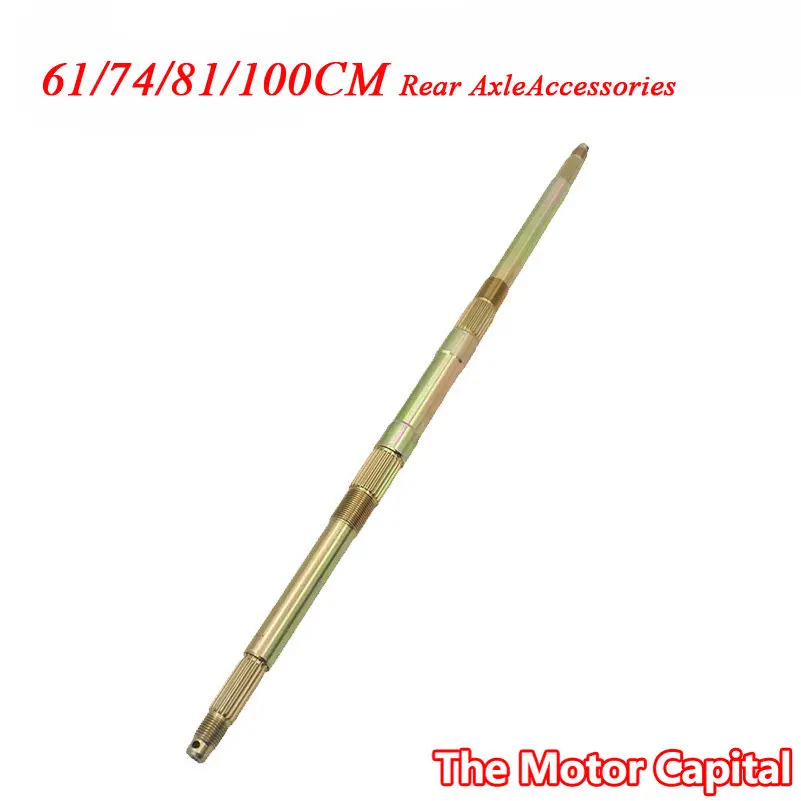 For DIY 49cc 50cc 110cc 125cc 150cc-250ccATV Quad Go Karts off-road vehicle all-terrain 61/74/81/100CM Rear AxleAccessories
For DIY 49cc 50cc 110cc 125cc 150cc-250ccATV Quad Go Karts off-road vehicle all-terrain 61/74/81/100CM Rear AxleAccessories