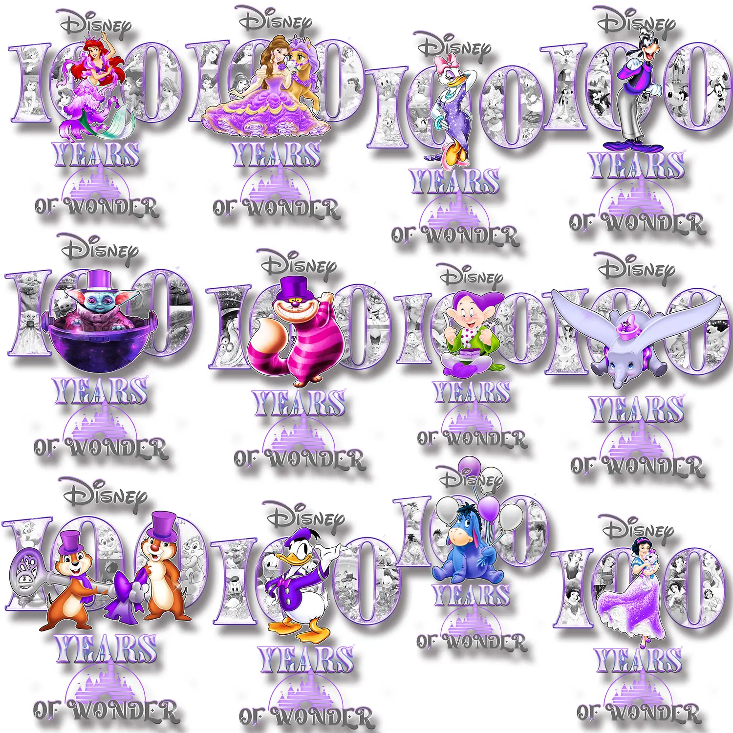 Disney 100 Years Commemorative Edition Iron Sticker for Clothing Washable Easy to Use DIY Appliques
Disney 100 Years Commemorative Edition Iron Sticker for Clothing Washable Easy to Use DIY Appliques