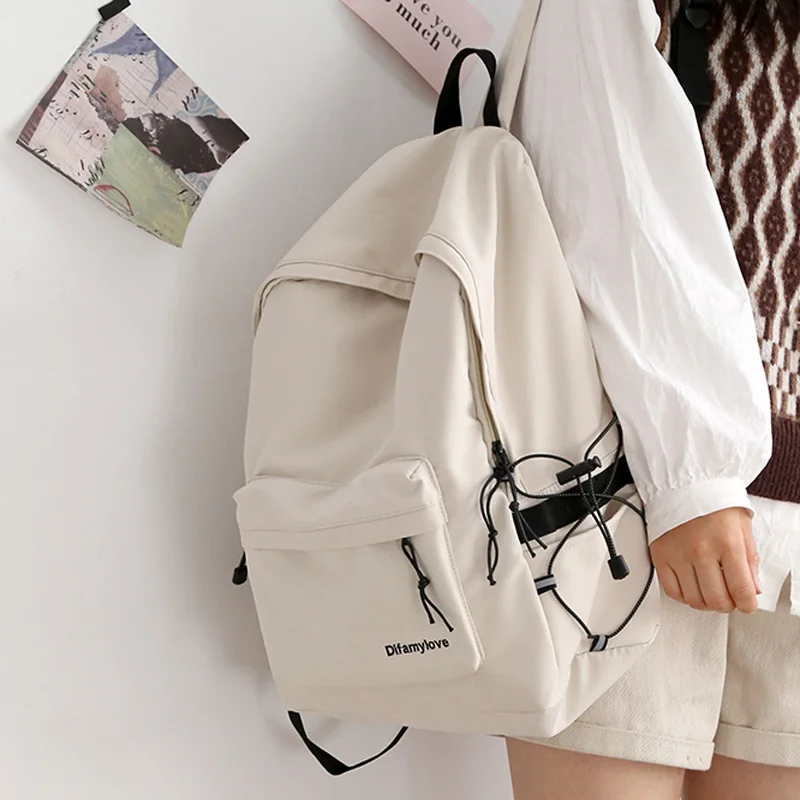 Trendy Women Travel Rucksack High Quality Nylon School Backpack For Teenage Girls Boys College Book Laptop Bagpack 2 Size
Trendy Women Travel Rucksack High Quality Nylon School Backpack For Teenage Girls Boys College Book Laptop Bagpack 2 Size