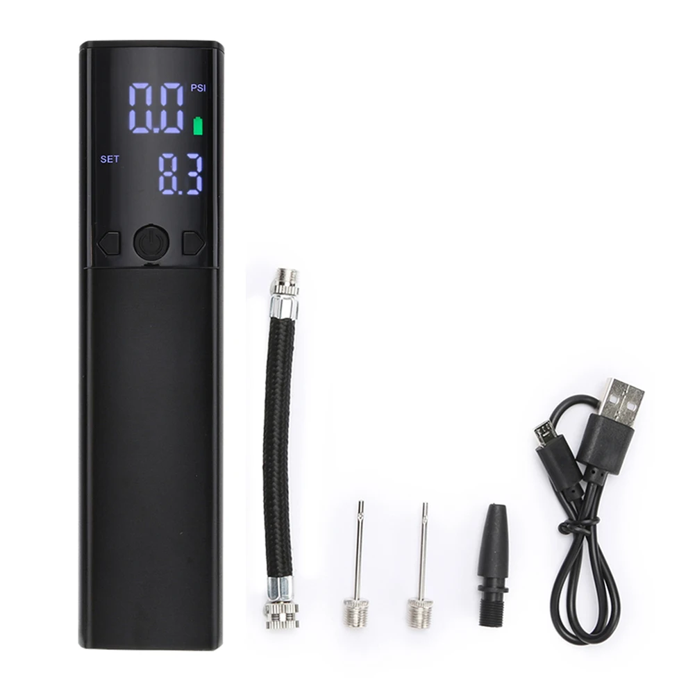 Mini Bike Air Pump 12psi Electric Wireless Cycling Bicycle Tire Air Inflator for Basketball Football Volleyball Motorcycle
Mini Bike Air Pump 12psi Electric Wireless Cycling Bicycle Tire Air Inflator for Basketball Football Volleyball Motorcycle