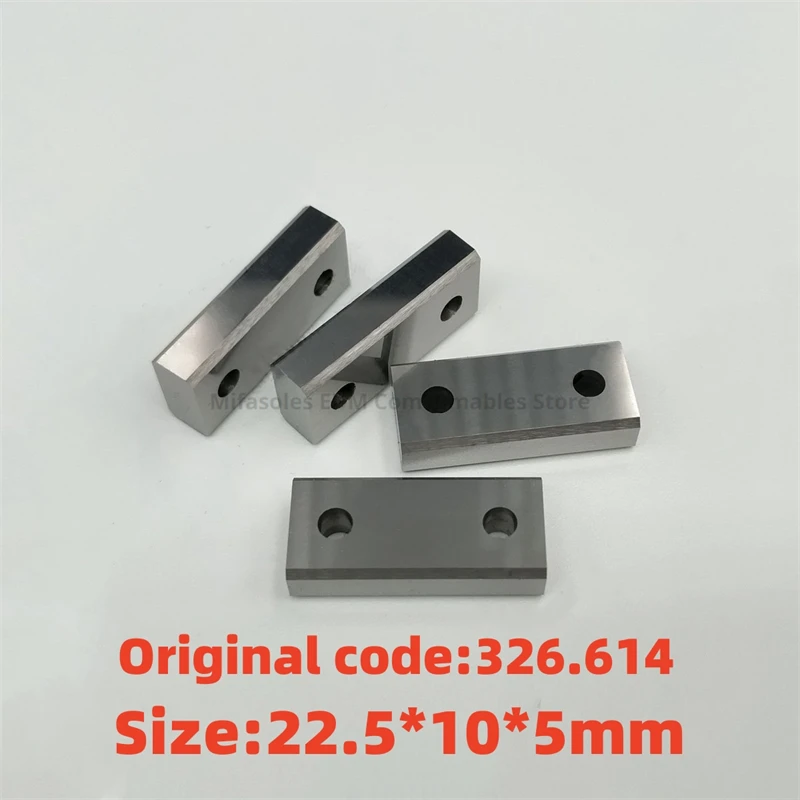 EDM Wire Cut Wire cutter blade Size 22.5*10*5mm Original Code 326.614 for AGIE WEDM Wire Cutting Machine
EDM Wire Cut Wire cutter blade Size 22.5*10*5mm Original Code 326.614 for AGIE WEDM Wire Cutting Machine