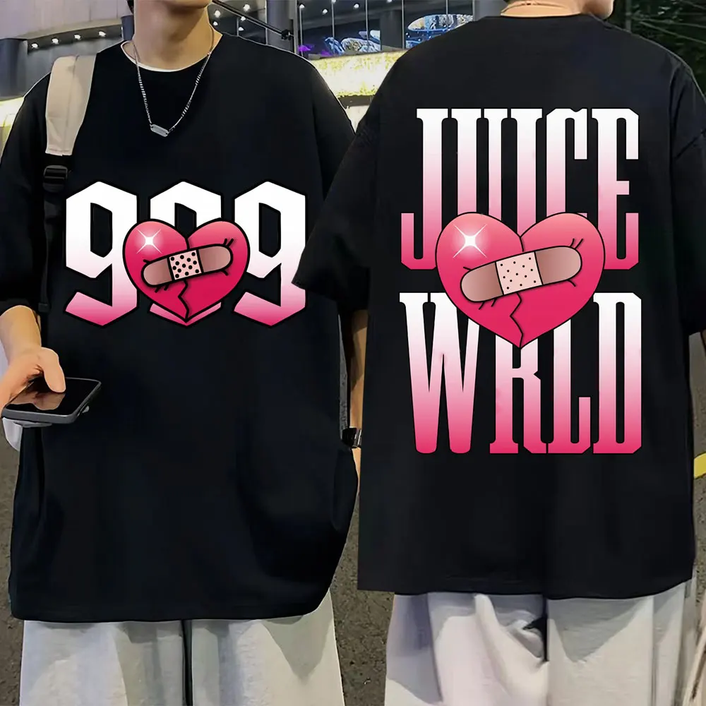 Rapper Jucie WRLD 999 Graphic Print T-shirt Men Fashion Hip Hop Oversized T Shirt Casual Short Sleeve T-shirts Unisex Streetwear
Rapper Jucie WRLD 999 Graphic Print T-shirt Men Fashion Hip Hop Oversized T Shirt Casual Short Sleeve T-shirts Unisex Streetwear