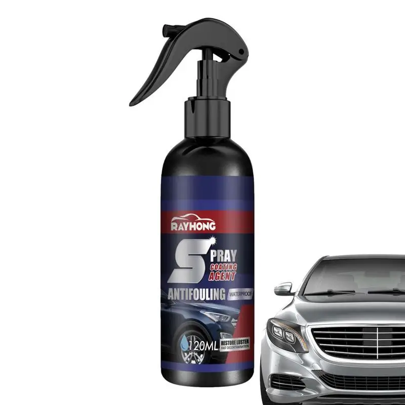 

120ml Ceramic Coating For Cars Paint Shine Crystal Wax Spray Nano Hydrophobic Anti fouling Auto Detailing Car Cleaning Agent