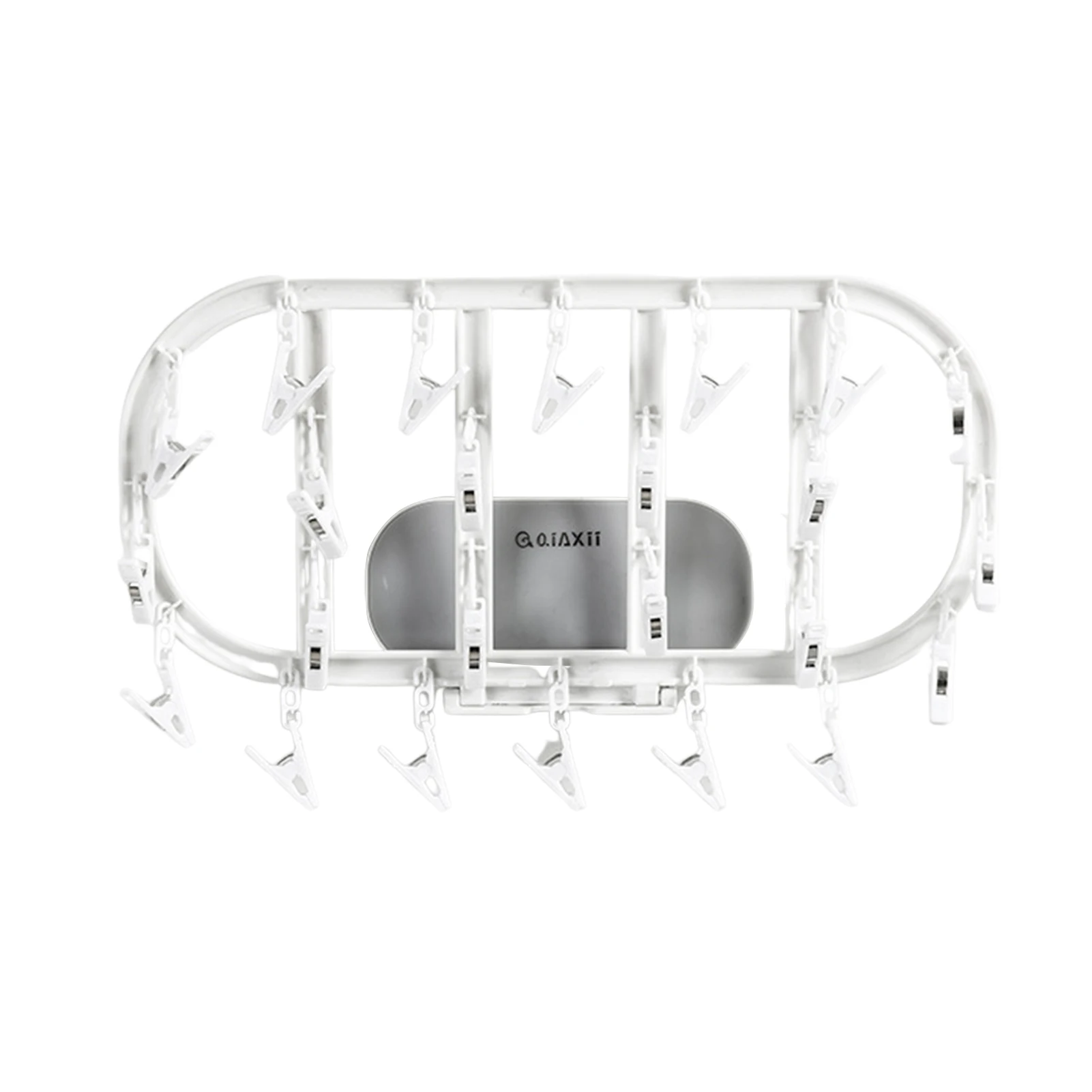 Foldable Clip Hangers Wind-Proof Laundry Drying Rack With Clothespins No Drilling Drying Rack With Clips For Socks Bras Towel
Foldable Clip Hangers Wind-Proof Laundry Drying Rack With Clothespins No Drilling Drying Rack With Clips For Socks Bras Towel