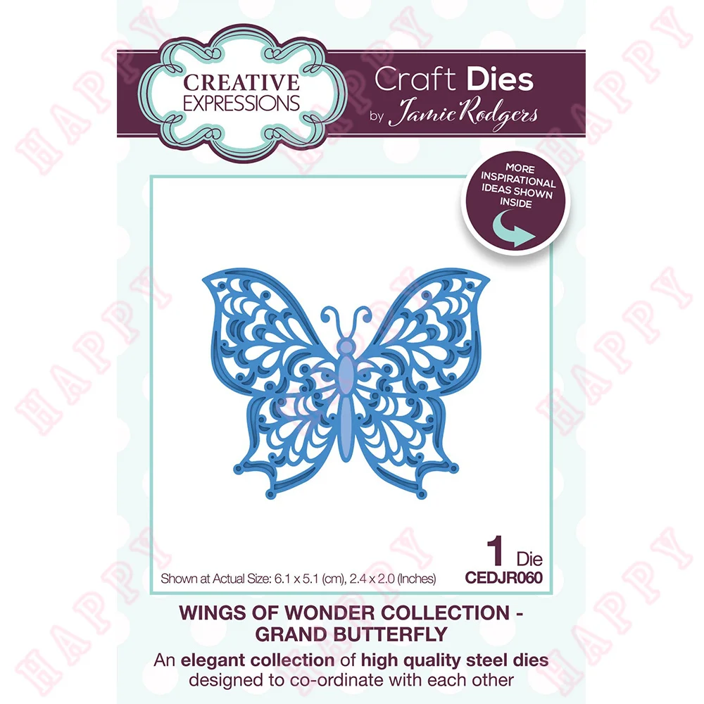 New Metal Cutting Dies Butterfly For DIY Scrapbooking Envelope Greeting Card Decorative Embossing Handcraft Paper Craft Template
New Metal Cutting Dies Butterfly For DIY Scrapbooking Envelope Greeting Card Decorative Embossing Handcraft Paper Craft Template