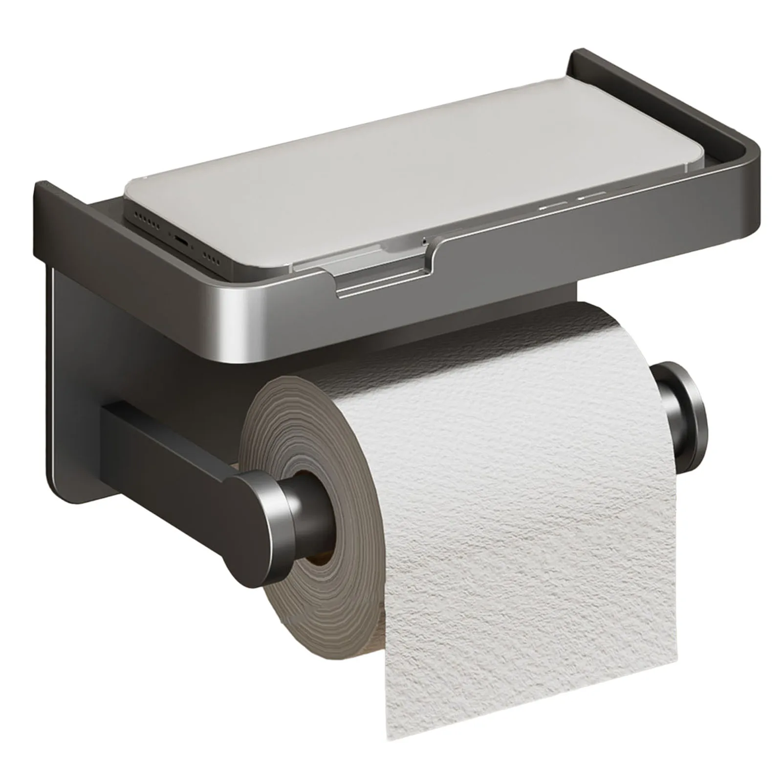WC Paper Shelf Toilet Paper Holder Space Aluminum Storage Shelf Wall Mounted Waterproof 170x140x80mm Bathroom Rack
WC Paper Shelf Toilet Paper Holder Space Aluminum Storage Shelf Wall Mounted Waterproof 170x140x80mm Bathroom Rack