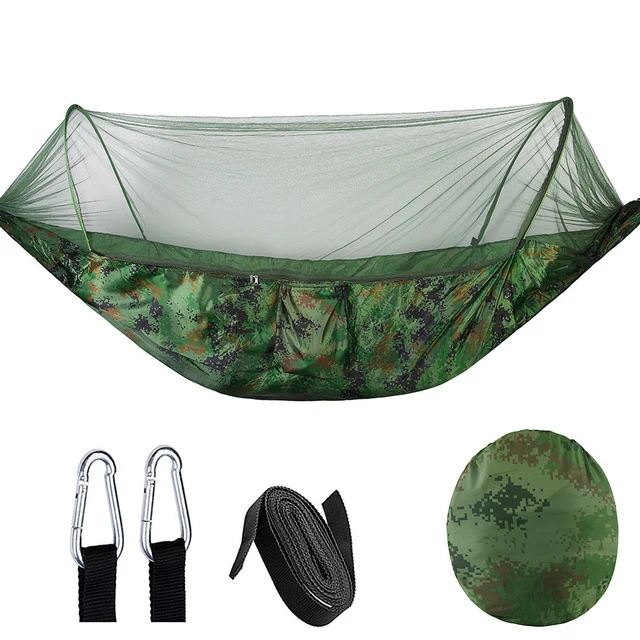 Automatic Quick-opening Mosquito Net Hammock Outdoor Camping Pole Hammock swing Anti-rollover Nylon Rocking Chair 260x140cm
Automatic Quick-opening Mosquito Net Hammock Outdoor Camping Pole Hammock swing Anti-rollover Nylon Rocking Chair 260x140cm