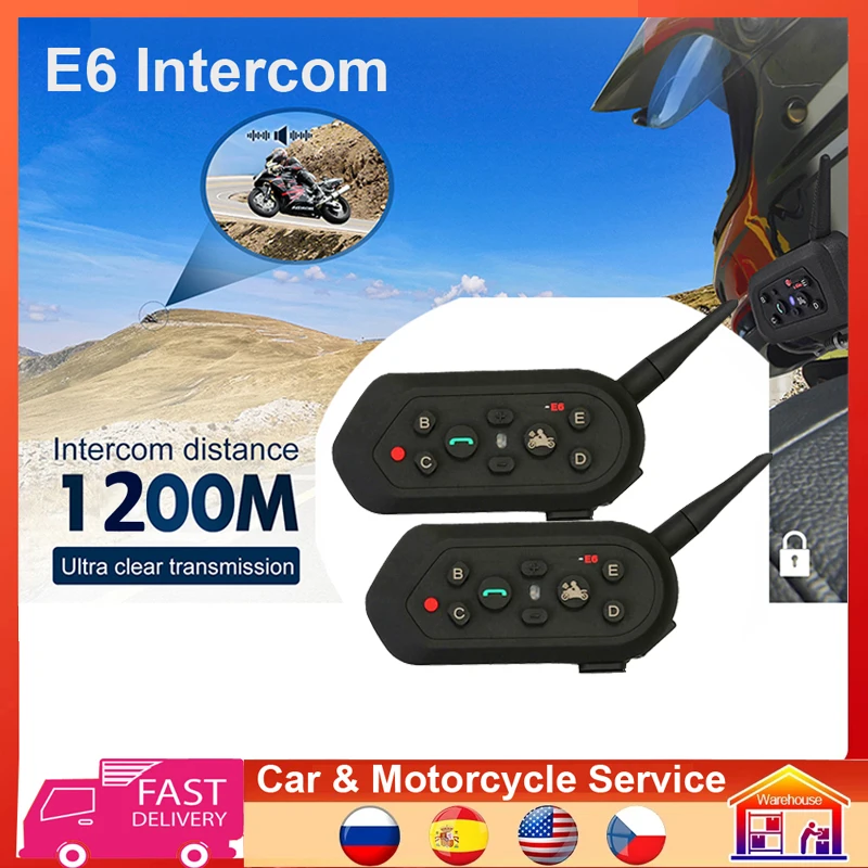2 шт. E6 Интерком 1200 м 6 Riders moto rcycle bluetooth интерфон 2,4 ГГц Мото шлем гарнитура moto rcycl коммуникатор
2 шт. E6 Интерком 1200 м 6 Riders moto rcycle bluetooth интерфон 2,4 ГГц Мото шлем гарнитура moto rcycl коммуникатор