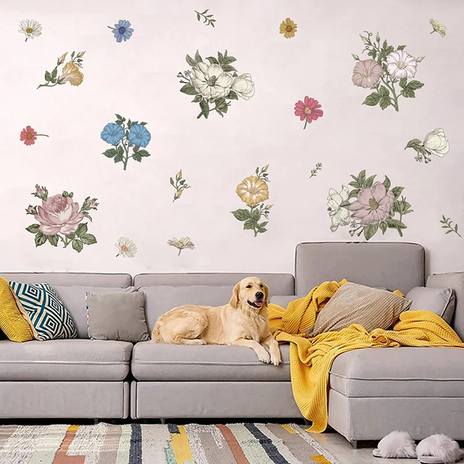 Mannequin for Photography Hand Painted Plant Flower Stickers Living Room Bedroom Sofa Background Wall Decoration
Mannequin for Photography Hand Painted Plant Flower Stickers Living Room Bedroom Sofa Background Wall Decoration