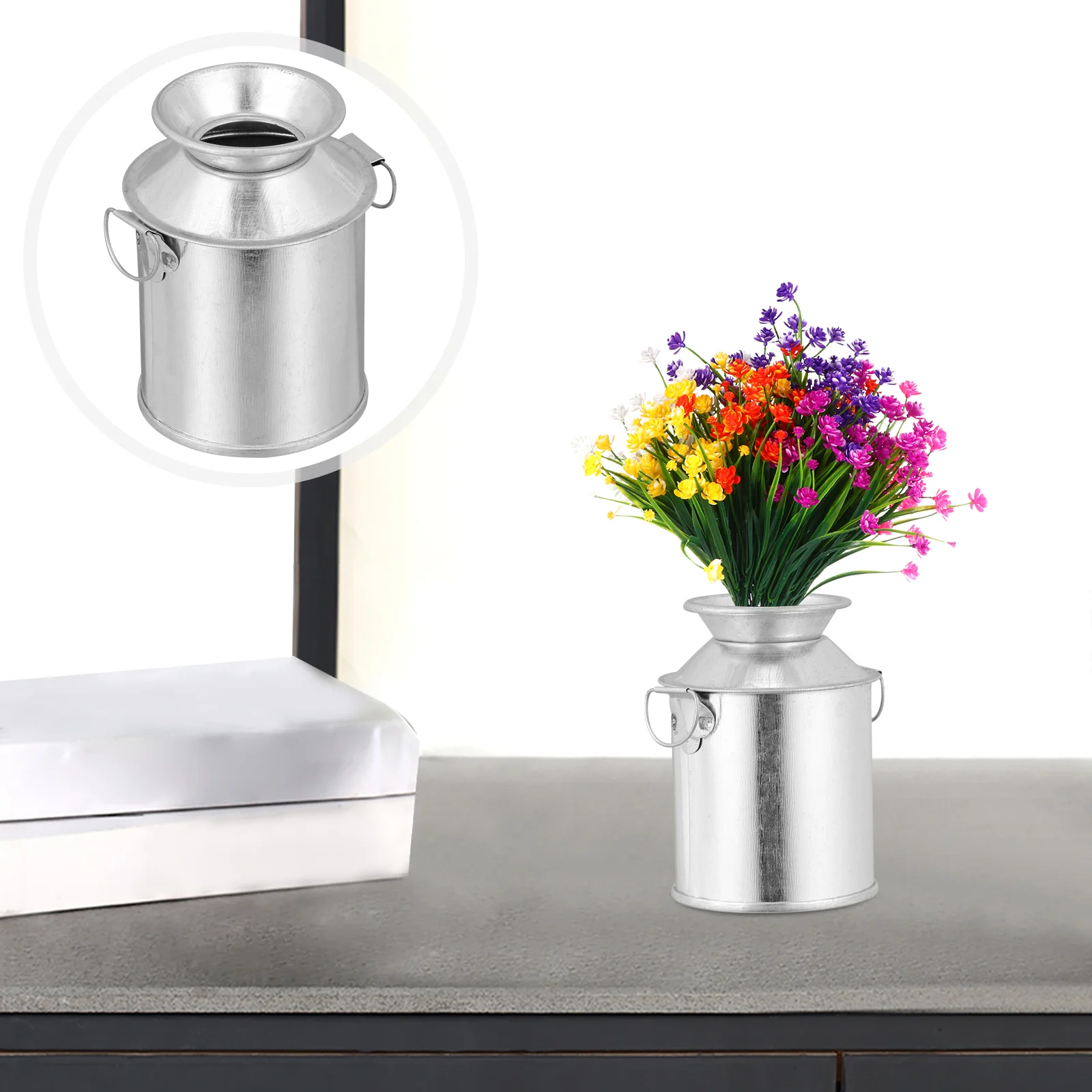 3 Pcs Tin Vase Dried Flower Container Galvanized Flower Bucket Rural Dried Flower Bucket Tinplate Flower Vase Nordic Decor
3 Pcs Tin Vase Dried Flower Container Galvanized Flower Bucket Rural Dried Flower Bucket Tinplate Flower Vase Nordic Decor