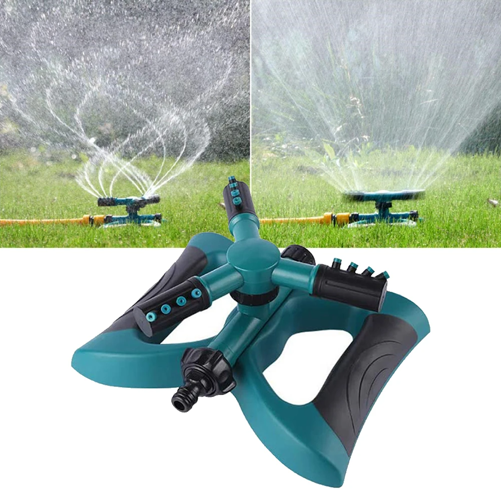 360 Automatic Rotating 3 Arms Nozzle Water Sprinkler Garden Lawn Irrigation Tool Garden Yard Products Supplies Parts
360 Automatic Rotating 3 Arms Nozzle Water Sprinkler Garden Lawn Irrigation Tool Garden Yard Products Supplies Parts