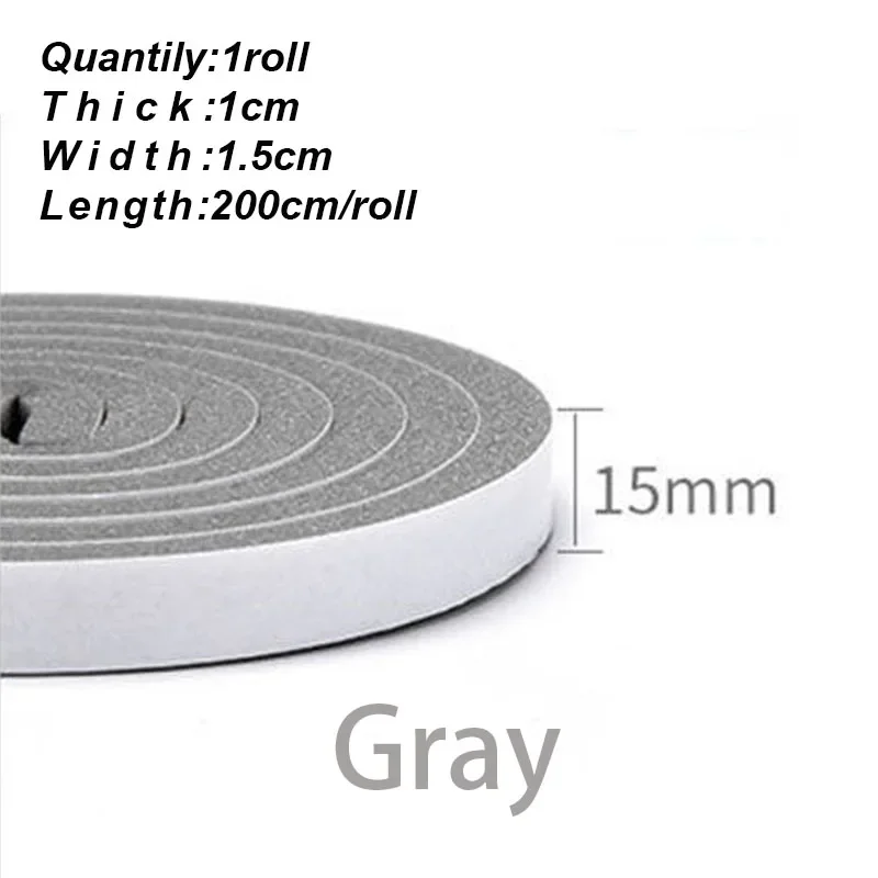 Пенопластовые уплотнительные ленты для окон, ветрозащитная звукостойкая дверь, защита от погоды, Пыленепроницаемая самоклеящаяся лента, уплотнительная лента для швов и дверей
Пенопластовые уплотнительные ленты для окон, ветрозащитная звукостойкая дверь, защита от погоды, Пыленепроницаемая самоклеящаяся лента, уплотнительная лента для швов и дверей