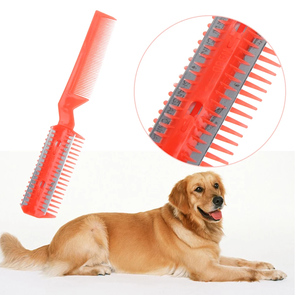 Superior Dog Trimmer Random Color Simple Hair Grooming Comb Pets Fur Furniture Cleaner Pet Hair Remover Reusable Dog Brush
Superior Dog Trimmer Random Color Simple Hair Grooming Comb Pets Fur Furniture Cleaner Pet Hair Remover Reusable Dog Brush