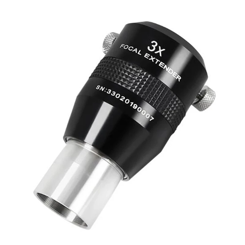 Maxvision 1.25 Inches 3X Extender Achromatic Astronomical Telescope Accessories Metal HD Barlow Mirror Barlow Lens
Maxvision 1.25 Inches 3X Extender Achromatic Astronomical Telescope Accessories Metal HD Barlow Mirror Barlow Lens
