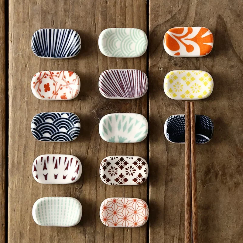 4PCS/lot Japanese Style Underglaze Ceramic Restaurant Household Spoon Chopstick Holder Tableware Ornaments DIY Supplies
4PCS/lot Japanese Style Underglaze Ceramic Restaurant Household Spoon Chopstick Holder Tableware Ornaments DIY Supplies