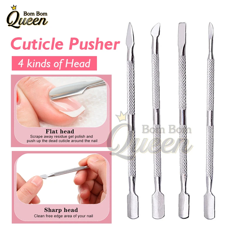 1Pcs Stainless Steel Cuticle Pusher Double Sided Nail File Dead Skin Pusher, Durable Manicure Tools For Fingernails Toenails
1Pcs Stainless Steel Cuticle Pusher Double Sided Nail File Dead Skin Pusher, Durable Manicure Tools For Fingernails Toenails