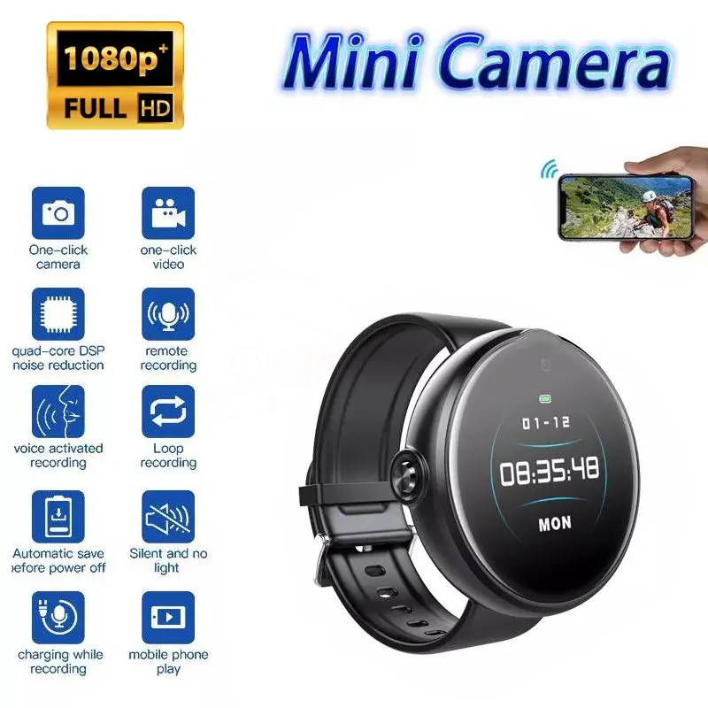 Watch Camera Espia Mini Digital Voice Recorder Sports Small Cams Small Surveillance Body Vigilancia Camcorder Micro DVR Espion
Watch Camera Espia Mini Digital Voice Recorder Sports Small Cams Small Surveillance Body Vigilancia Camcorder Micro DVR Espion