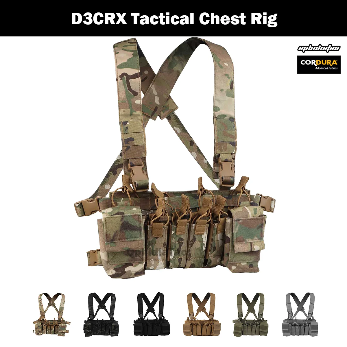 OphidianTac D3CRX тактическая нагрудная установка Многофункциональный жилет Кордура Ткань легкий с магнитной сумкой страйкбол охотничье снаряжение
OphidianTac D3CRX тактическая нагрудная установка Многофункциональный жилет Кордура Ткань легкий с магнитной сумкой страйкбол охотничье снаряжение