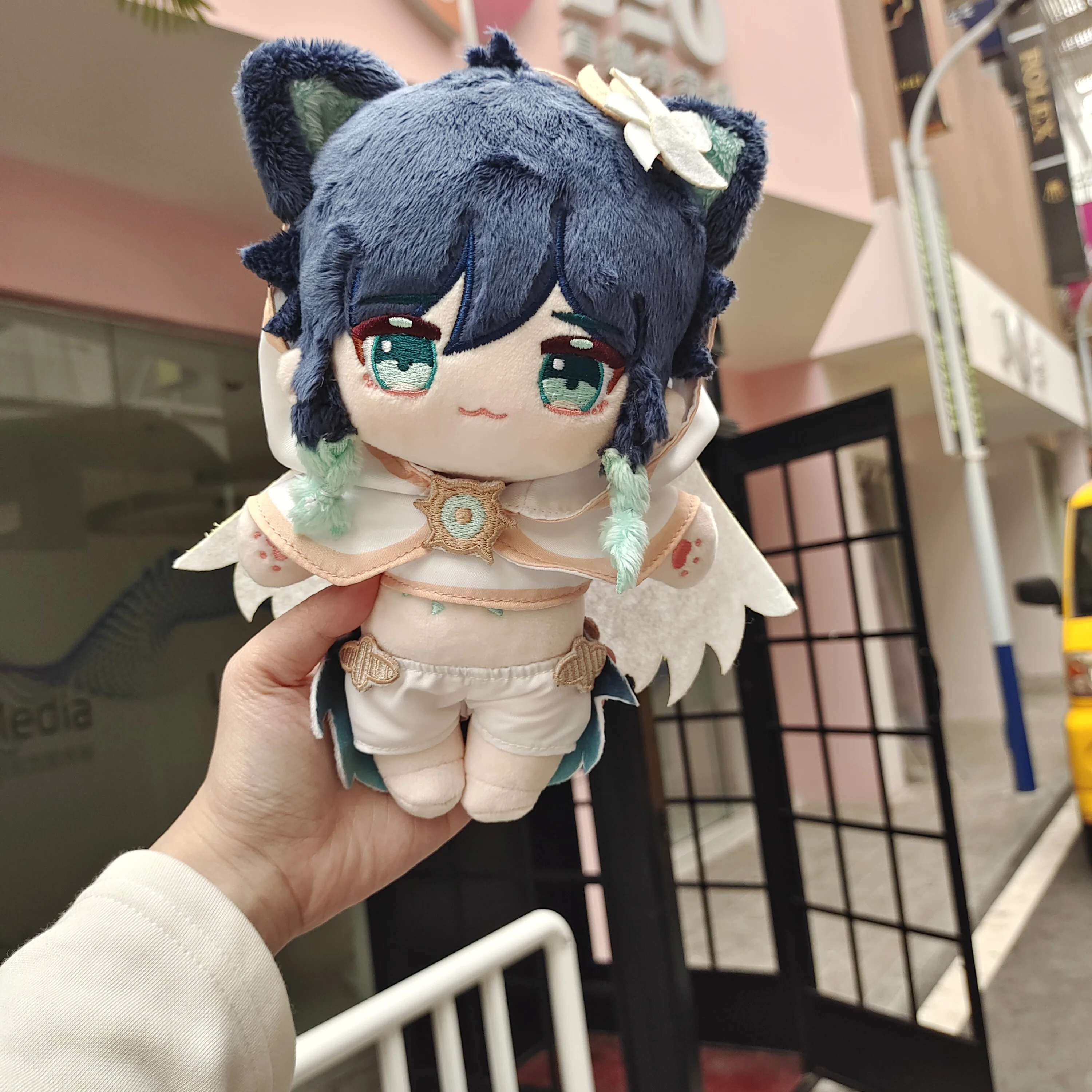 Presale Game Genshin Impact Barbatos Venti Cute 20cm Plush Doll Change Clothes Outfit Toy Soft Plushie Cosplay Limit Fan Gift
Presale Game Genshin Impact Barbatos Venti Cute 20cm Plush Doll Change Clothes Outfit Toy Soft Plushie Cosplay Limit Fan Gift