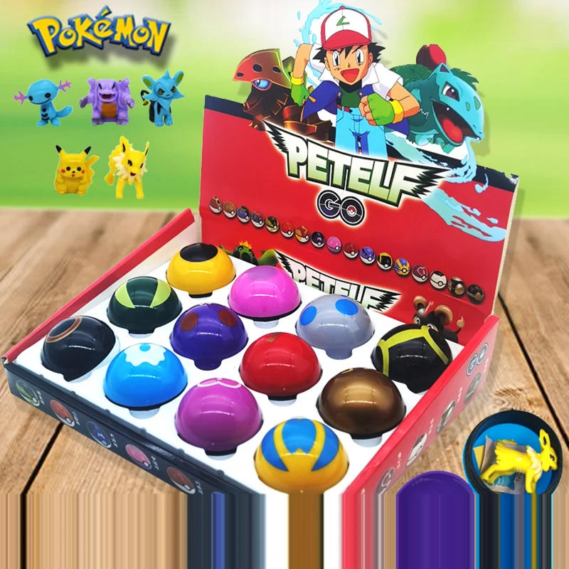 HOT 12Pcs/Set Pikachu Pokemon go Figures Model Toys Pocket Monster Pet Elf Anime Pokemon Poke Ball for Kids Christmas Gifts
HOT 12Pcs/Set Pikachu Pokemon go Figures Model Toys Pocket Monster Pet Elf Anime Pokemon Poke Ball for Kids Christmas Gifts