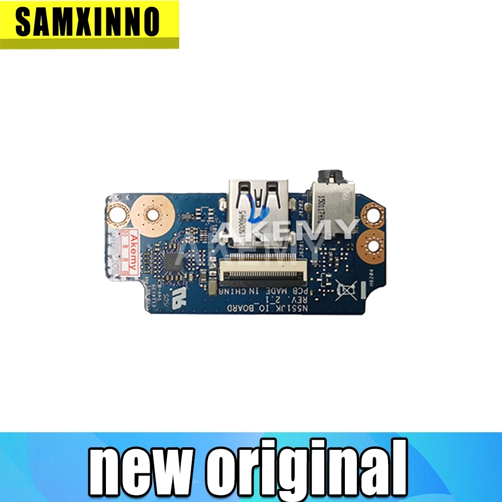 For Asus Original N551J N551JM AUDIO BOARD N551JM N551JQ N551JX N551JK G551J G551JK USB BOARD IO BOARD Test Good
For Asus Original N551J N551JM AUDIO BOARD N551JM N551JQ N551JX N551JK G551J G551JK USB BOARD IO BOARD Test Good