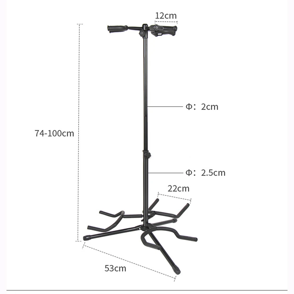 Universal iron ABS sponge Stand for Guitar Instruments Stand Foldable Guitar Stand
Universal iron ABS sponge Stand for Guitar Instruments Stand Foldable Guitar Stand