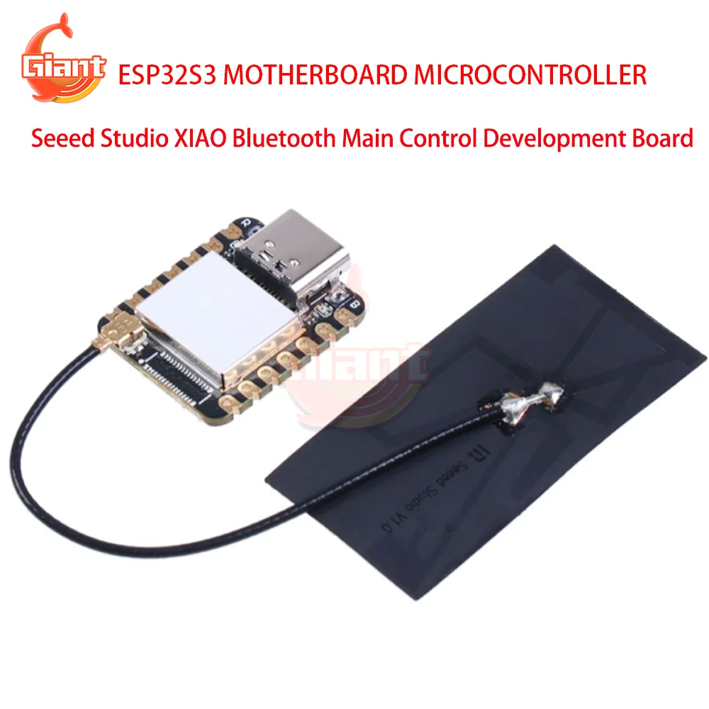 Микроконтроллер материнской платы ESP32S3 Seeed Studio XIAO, Bluetooth, Главное управление, макетная плата, модуль для робота умного дома
Микроконтроллер материнской платы ESP32S3 Seeed Studio XIAO, Bluetooth, Главное управление, макетная плата, модуль для робота умного дома