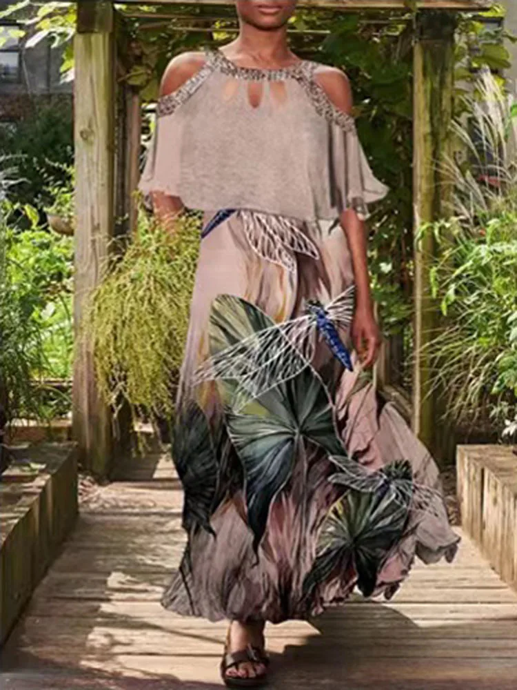 Женское платье-макси с цветочным принтом, Свободное длинное ажурное платье в стиле пэчворк, плиссированное платье трапециевидной формы в с...
Женское платье-макси с цветочным принтом, Свободное длинное ажурное платье в стиле пэчворк, плиссированное платье трапециевидной формы в с...