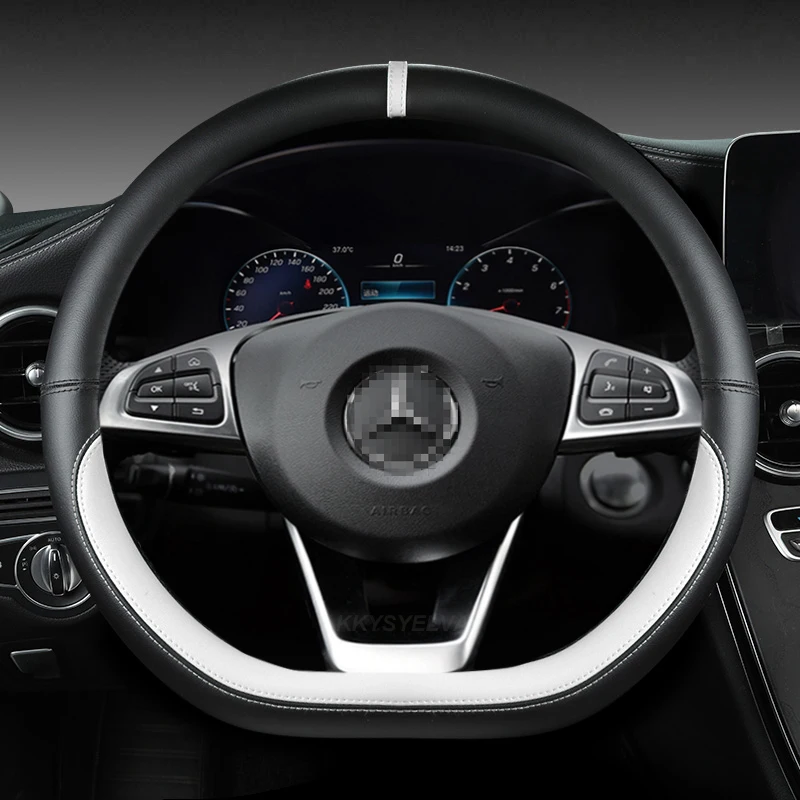 Кожа из микрофибры для Mercedes Ben AMG, 38 см, модели A C CLA E GLA GLC GLE S B CLS, аксессуары класса
Кожа из микрофибры для Mercedes Ben AMG, 38 см, модели A C CLA E GLA GLC GLE S B CLS, аксессуары класса