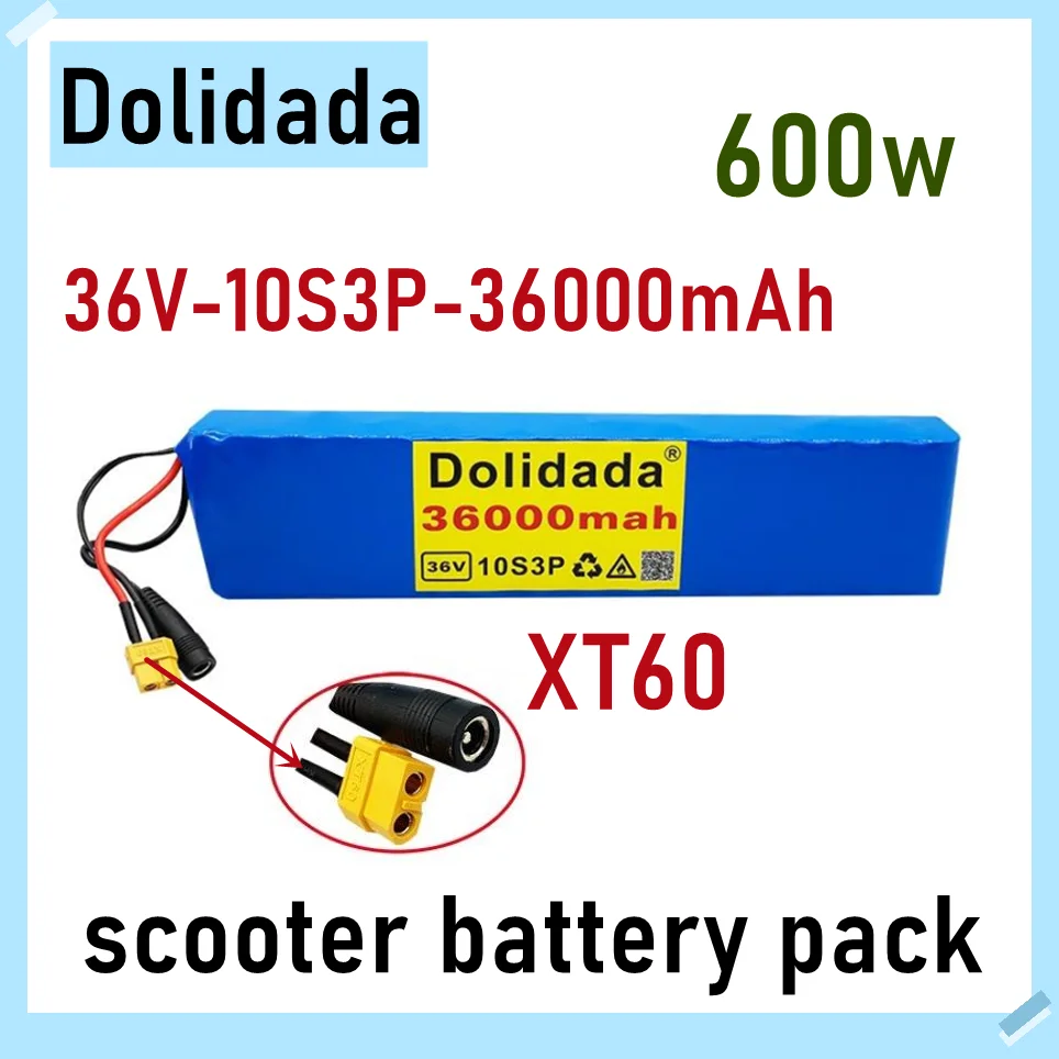 Новый аккумулятор 36 В 36000 мАч 10s3p 600 Вт 42 в 18650 Аккумулятор для m365 Pro фотоскутера со встроенным 20A BMS
Новый аккумулятор 36 В 36000 мАч 10s3p 600 Вт 42 в 18650 Аккумулятор для m365 Pro фотоскутера со встроенным 20A BMS