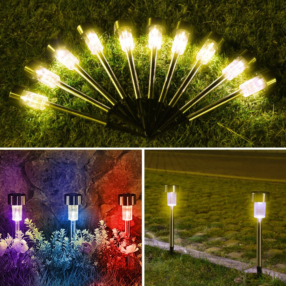 Фонари для дорожек с солнечной батареей, 12/16 шт.
Фонари для дорожек с солнечной батареей, 12/16 шт.