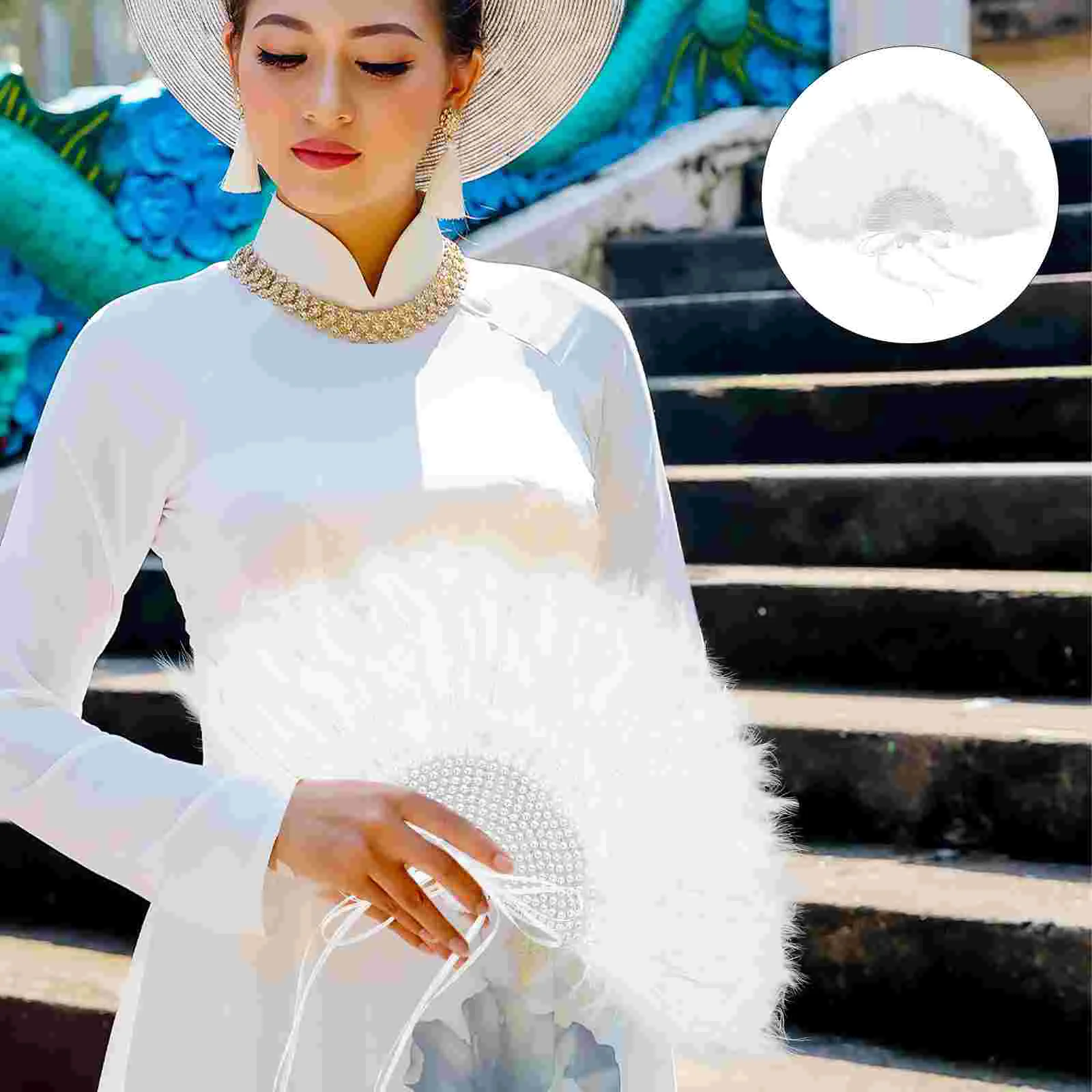Fan Hand Flapper Wedding Fans 1920S Folding Party Vintage Dance Bridal Costume Pearl Handheld Accessories Decorative Ostrich
Fan Hand Flapper Wedding Fans 1920S Folding Party Vintage Dance Bridal Costume Pearl Handheld Accessories Decorative Ostrich