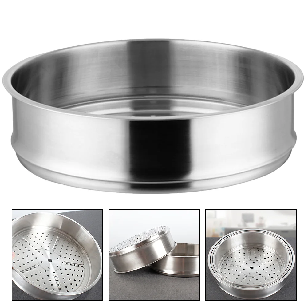 Stainless Steel Steaming Basket Household Food Steamer Kitchen Buns Steamer
Stainless Steel Steaming Basket Household Food Steamer Kitchen Buns Steamer